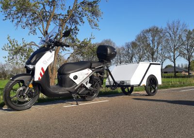 Aanhanger voor elektrische scooter